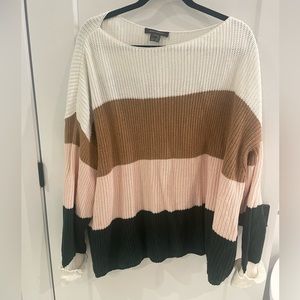 French Connection colour block sweater